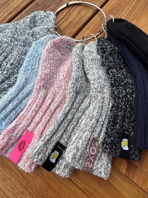 Kuschelsocken "SOXS.co"