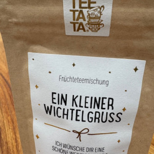 Ein kleiner Wichtelgruss Früchtetee